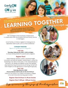 Learning Together Conference 2023 Save the Date Flyer