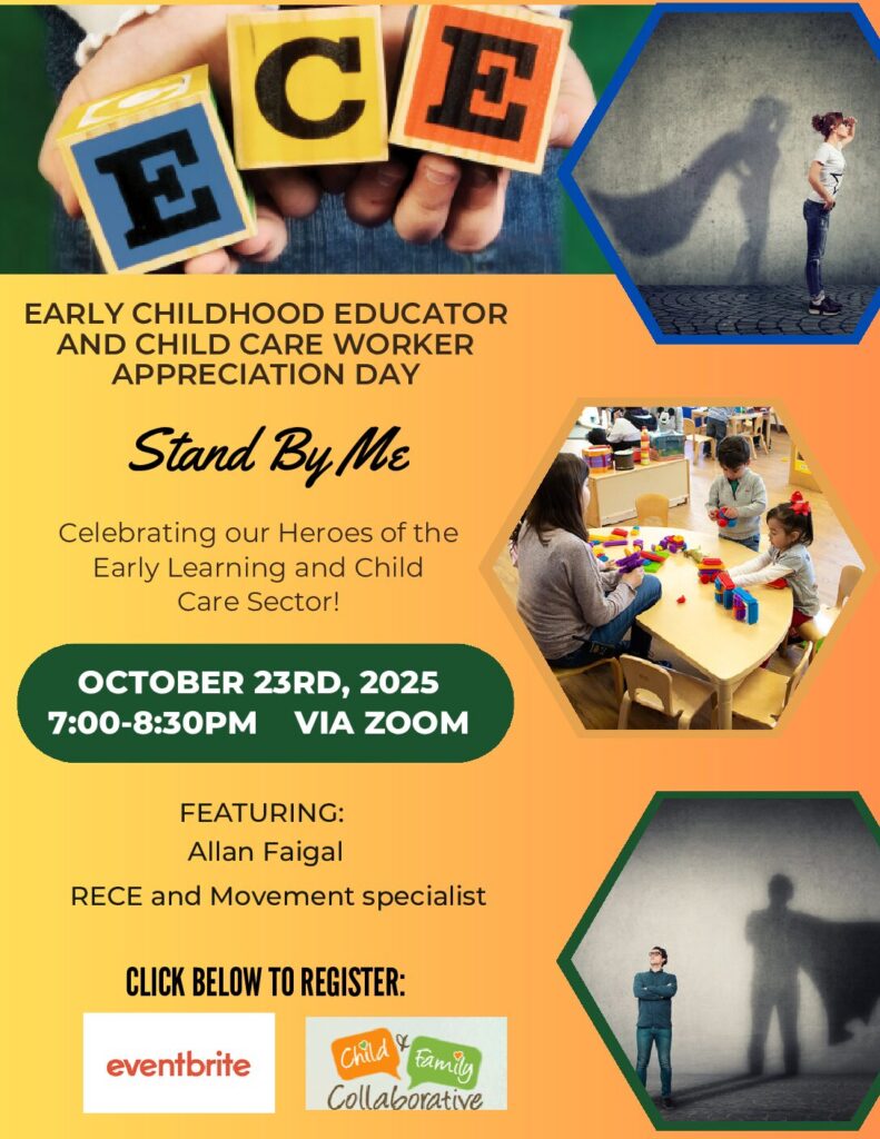 Early Childhood Educator and Child Care Worker Appreciation Day